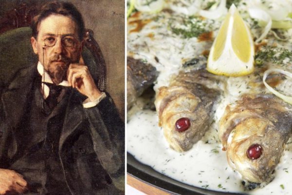 Супруг просит готовить ему любимые блюда Антона Чехова, рассказываю, что сегодня в меню