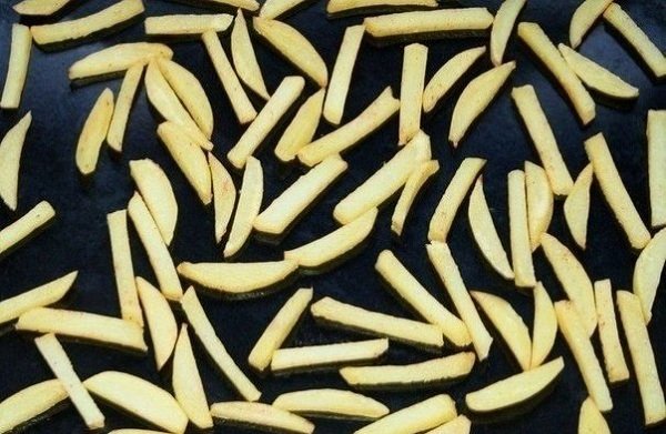 приготовление картофеля фри без масла