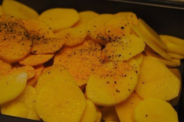 картошка с грибами