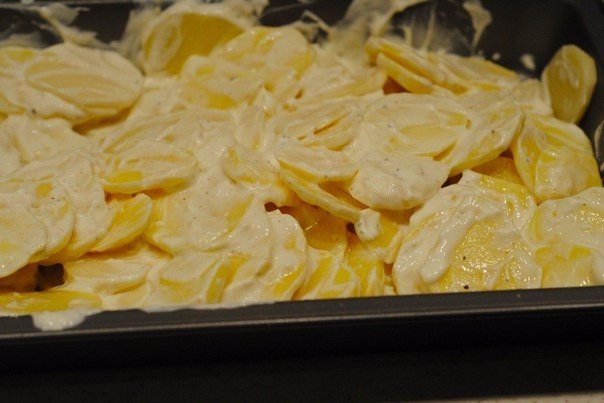 картошка с грибами