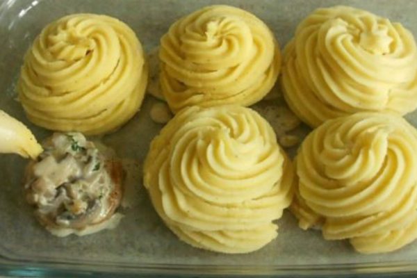 Варианты эффектной подачи картофельного пюре