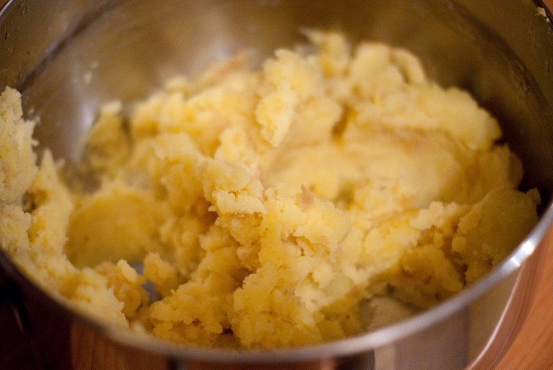картофельные клецки из отварного картофеля