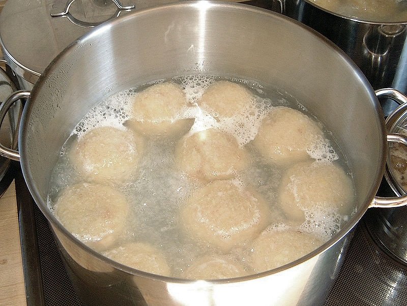картофельные клецки из пюре