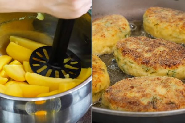 Драники позабыты, готовлю картофельные котлеты в пост от Ольги Матвей