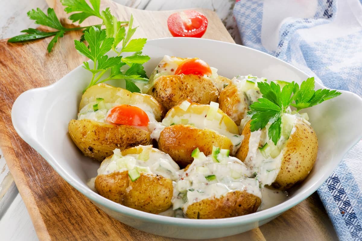 картошка в духовке с сыром и курицей