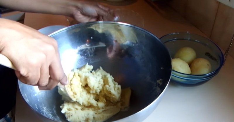 приготовление картофельных розочек