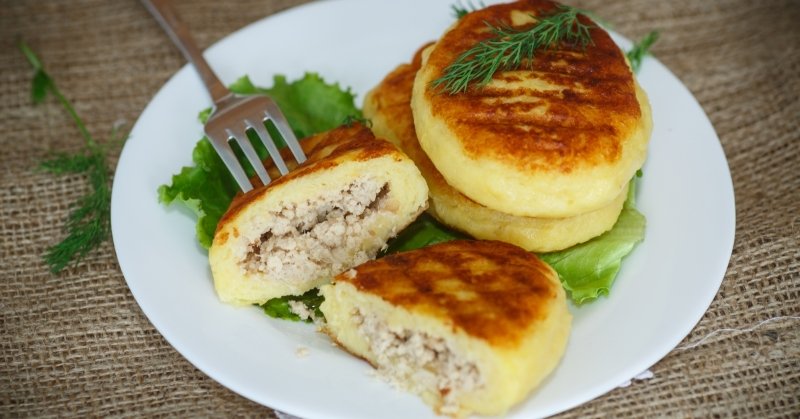 картофельные зразы с фаршем