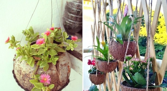 подвесные горшки