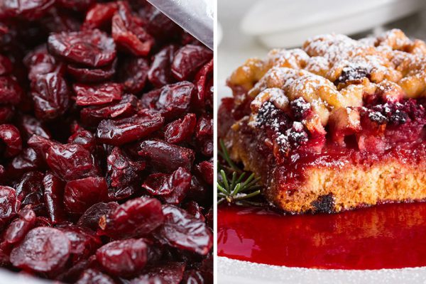 Моль устроила беспредел в пакете с сушеной клюквой, мама предложила испечь нарядный пирог, он стал моим любимым