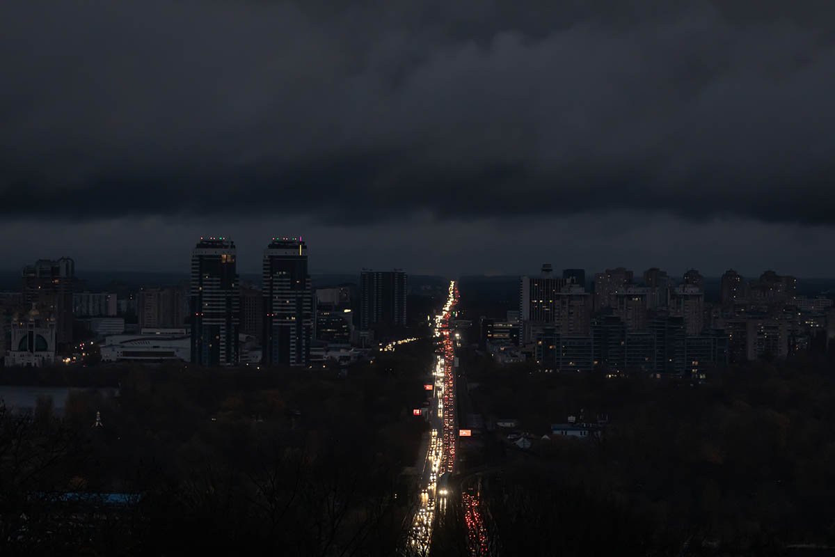Киев без электричества