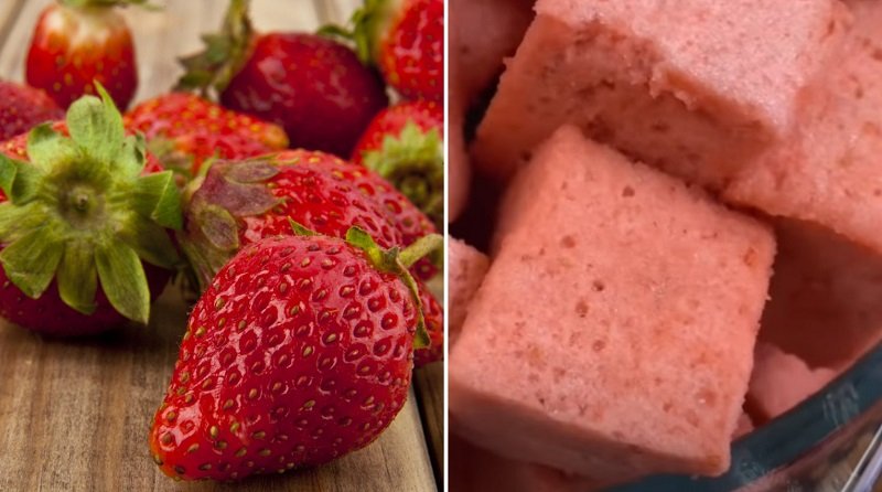 как приготовить клубничное суфле