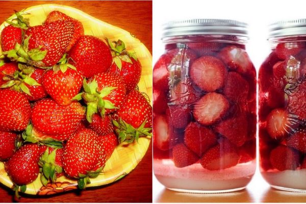 Моешь клубнику, заливаешь любимым спиртным, цедишь… Парочка финальных трюков, и немецкий «Ксу-ксу» готов!