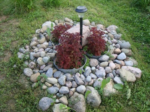Декоративный камень для сада своими руками - легко и красиво!