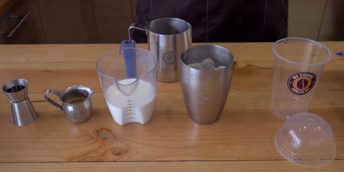 кофе-фраппе с молоком