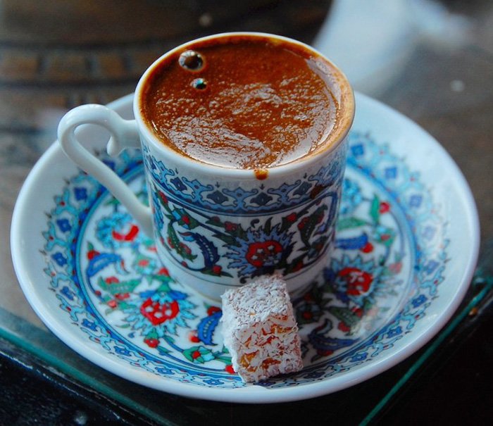 кофе по-турецки с пенкой