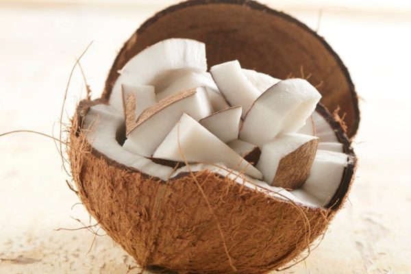 Как сделать тарелку из кокосовой скорлупы