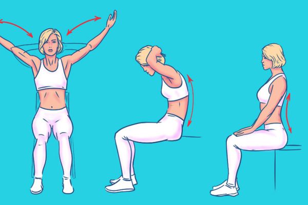 Как размять спину после трудового дня