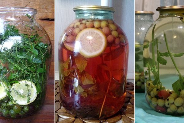 Как приготовить компот из крыжовника