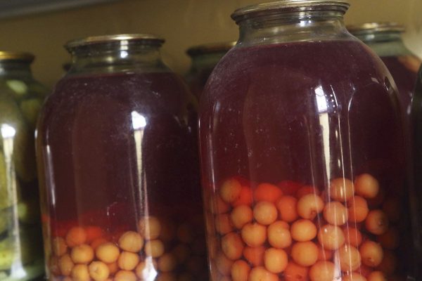 В нашей семье компотами заливаются все, потому из вишен и черешен закручиваю особенно много