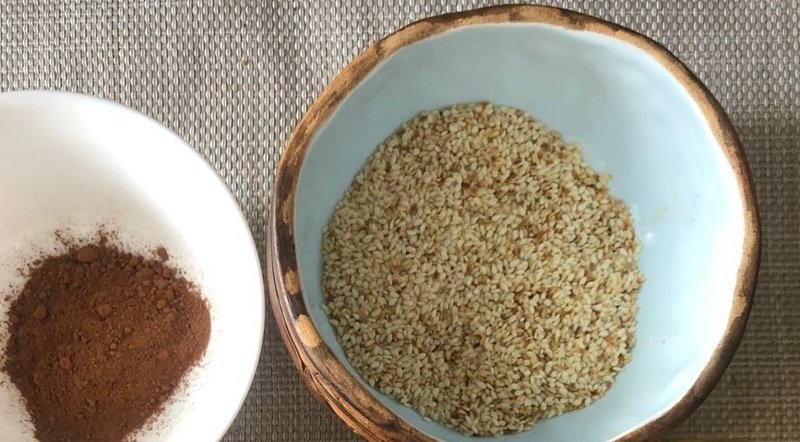 кунжут и какао