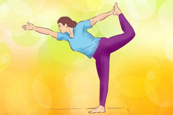 Как правильно выполнять позу бога танцев