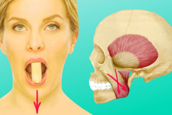 Чтобы подтянуть область вокруг рта, берешь пробку, кладешь между… Разбуди неработающие мышцы!