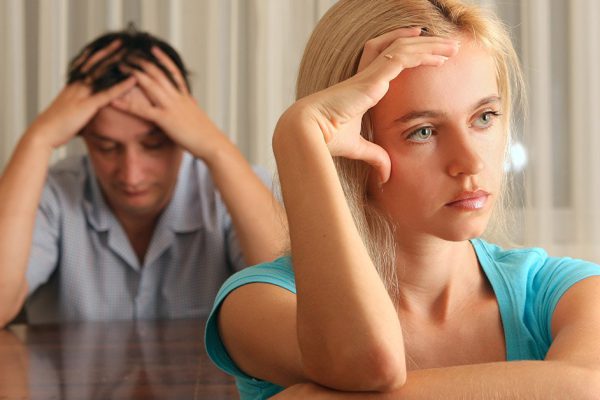 Conflict between the man and the woman