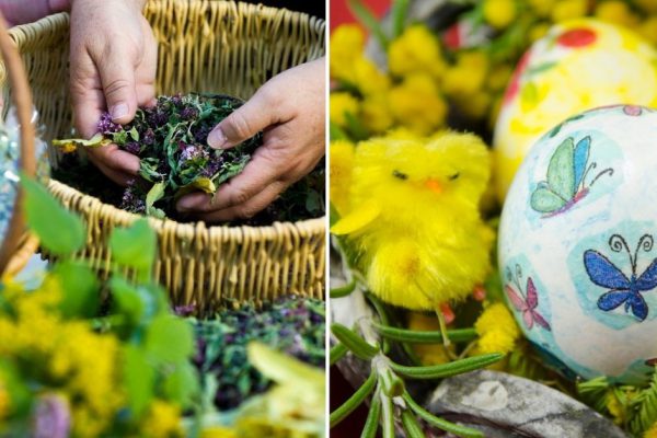 Как сделать пасхальную корзинку своими руками