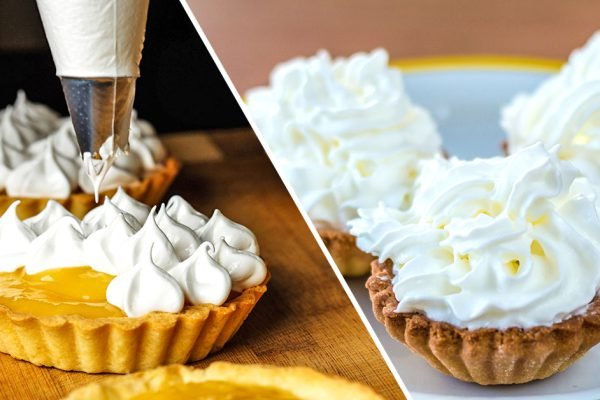 Чтобы предаться сладкой ностальгии, готовлю корзиночки с кремом, словно из школьного буфета