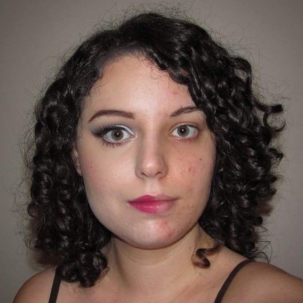 макияж на одной половине лица