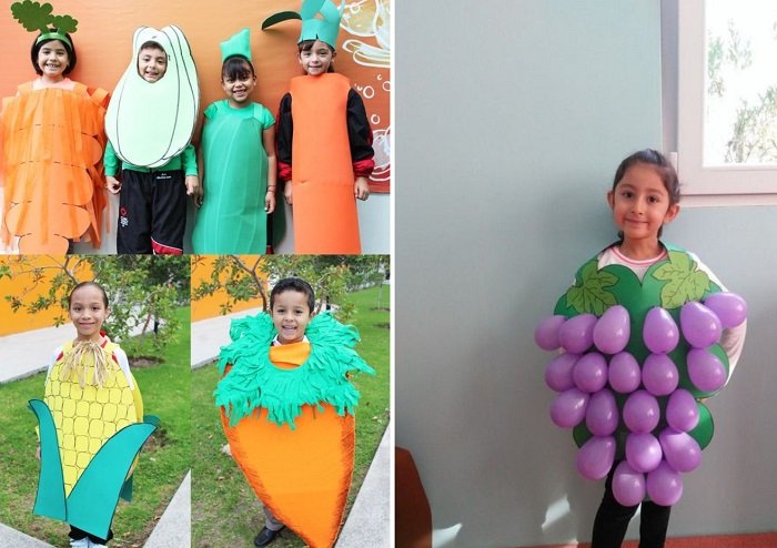 Костюмы фруктов, овощей, грибов и ягод для детей - купить онлайн в sapsanmsk.ru