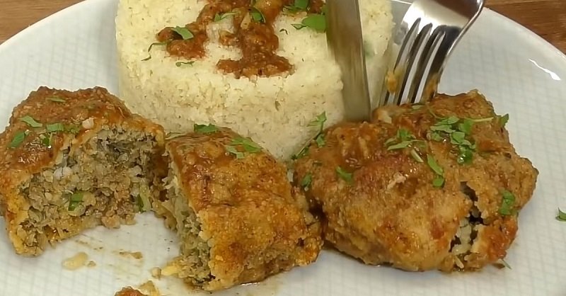 котлеты с рисом в мультиварке