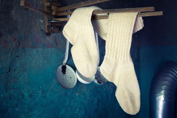 Как сделать коврик из носков