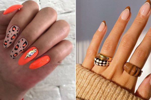 Ведущие мастера столичных салонов делают именно такой маникюр осенью 2021 года