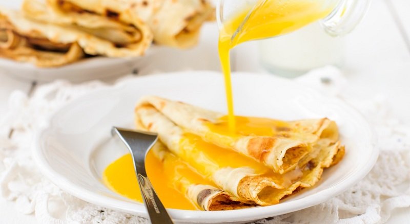 апельсиновые блины