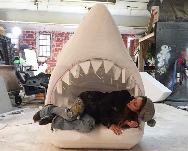 кроватка-акула