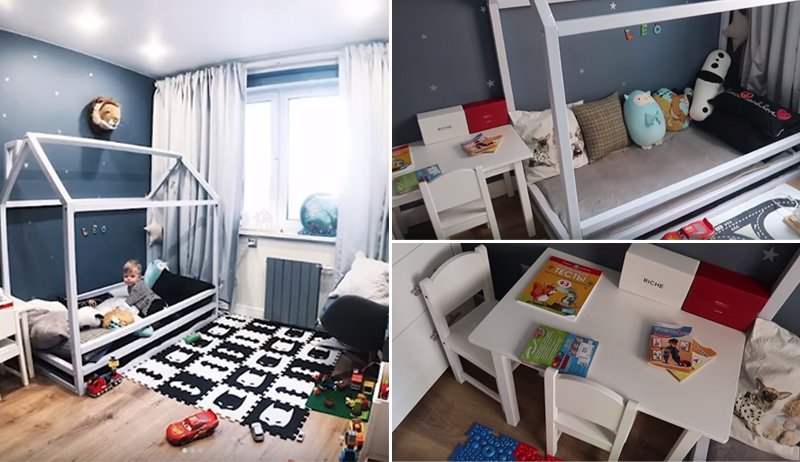 детская в маленькой квартире