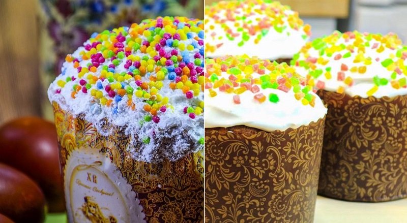 ароматный кулич