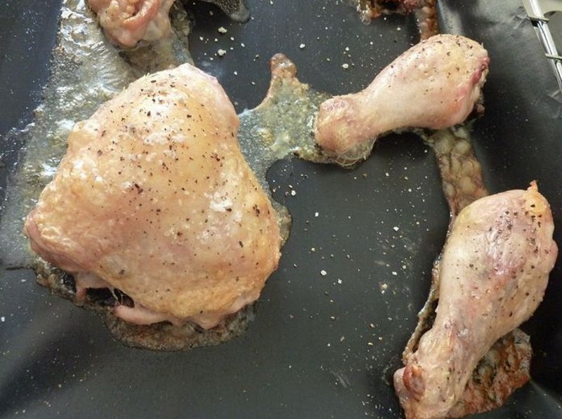 курица в духовке барбекю