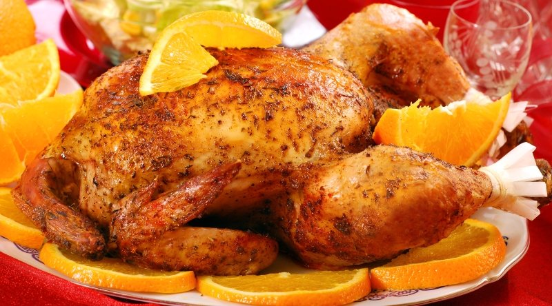 Как приготовить курицу с апельсинами