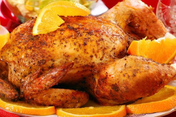 Как приготовить курицу с апельсинами