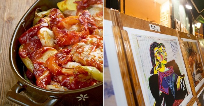 курица с овощами