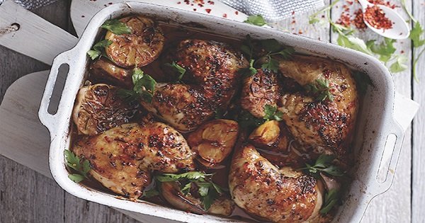 Бесподобный рецепт курицы для запекания в духовке! У меня уже слюнки текут…