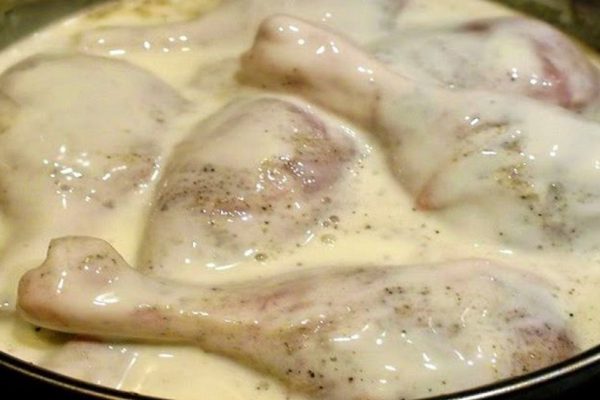 Как приготовить курицу в кефире
