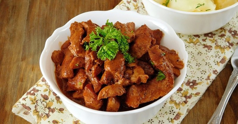 курица в вине