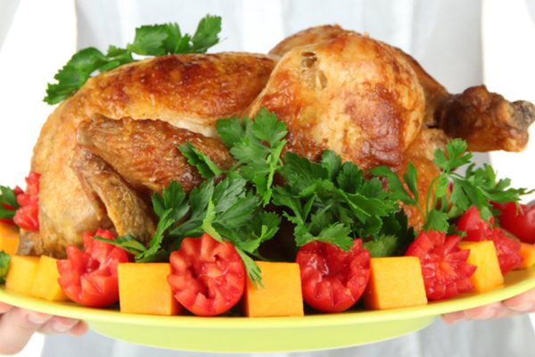 Как приготовить курицу с тыквой