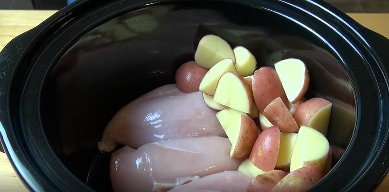 куриное филе в мультиварке