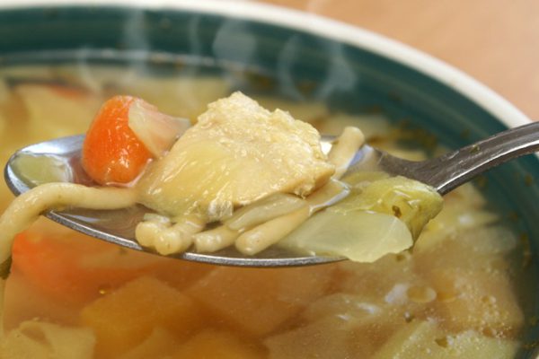 Рецепт супа с домашней лапшой