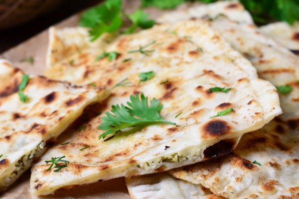 Рецепт кутабов с зеленью