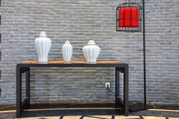 structure and the furnishings within the Chinese classical hotel